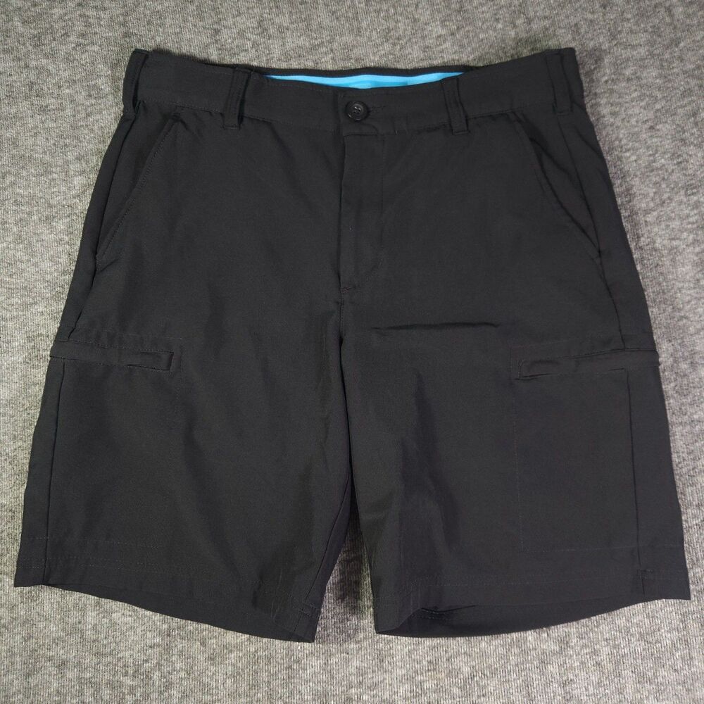 Birdie Bound Men’s Golf Cargo Shorts Black Size 32 - Pre-owned